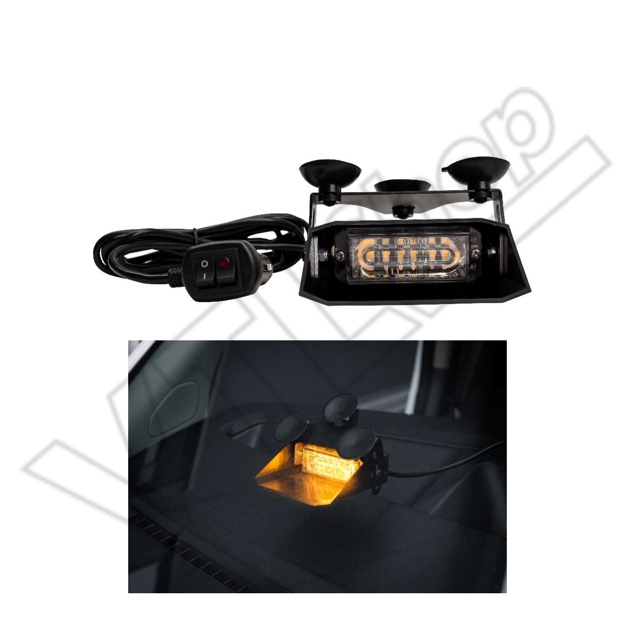 VARNING LED REFLECT  INTERIÖR 6Led image 0