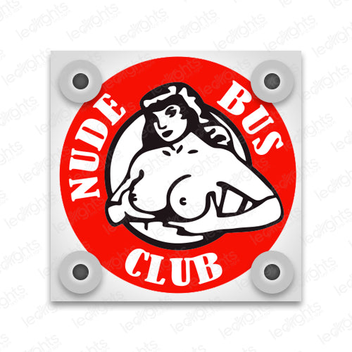 NUDE BUS CLUB  - LED BOX - FRAMRUTAN image 0