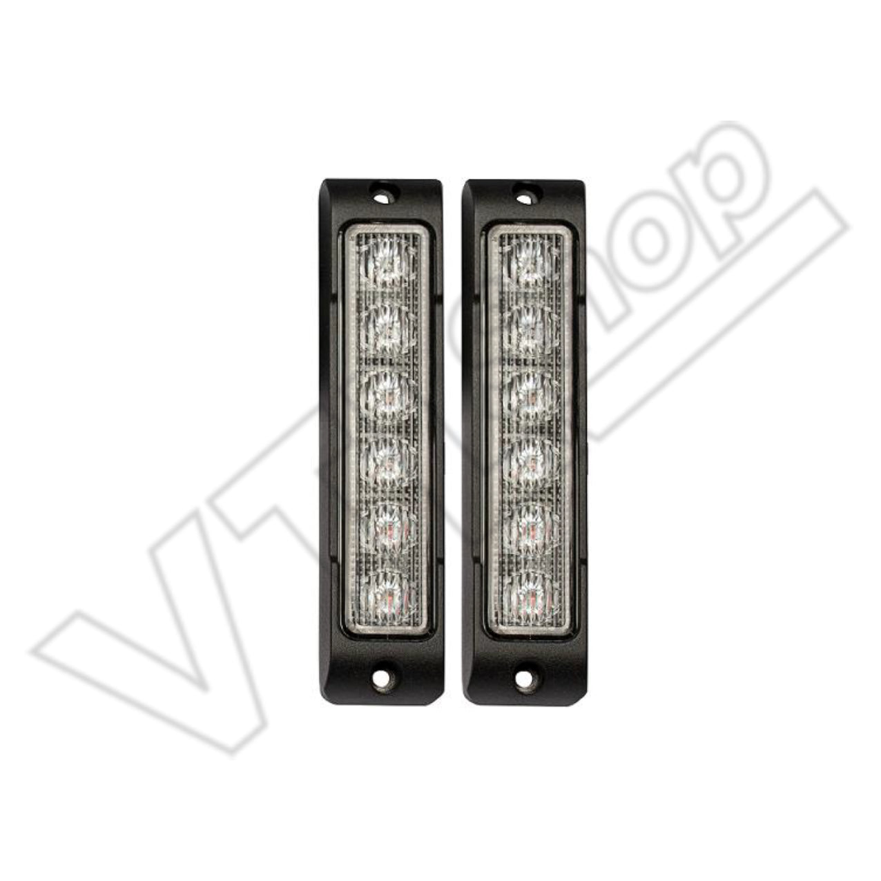 BLIXTLJUS 6-LED VERTIKAL (PAR, 2st) image 0