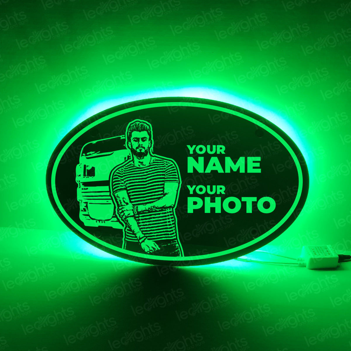 LED SPEGEL CUSTOM - PERSONLIG FOTO image 2