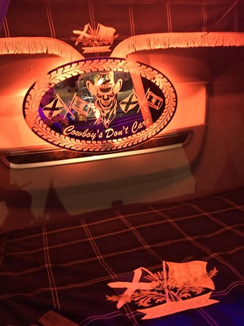 LED SPEGEL - COWBOYS DON'T CARE 1 image 0