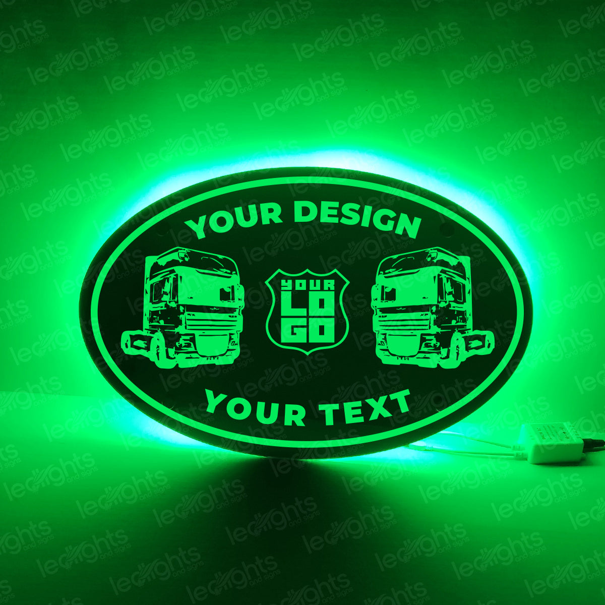 LED SPEGEL CUSTOM - 2 LASTBILAR image 2