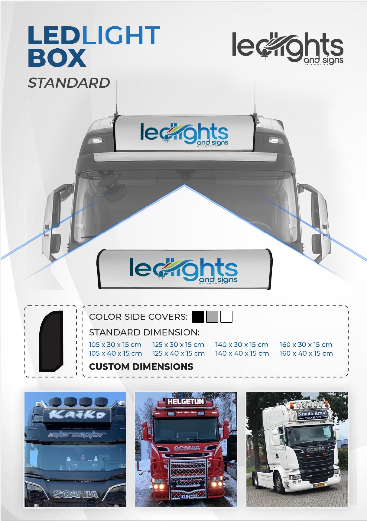 STANDARD LED Box 140x40x15cm image 0