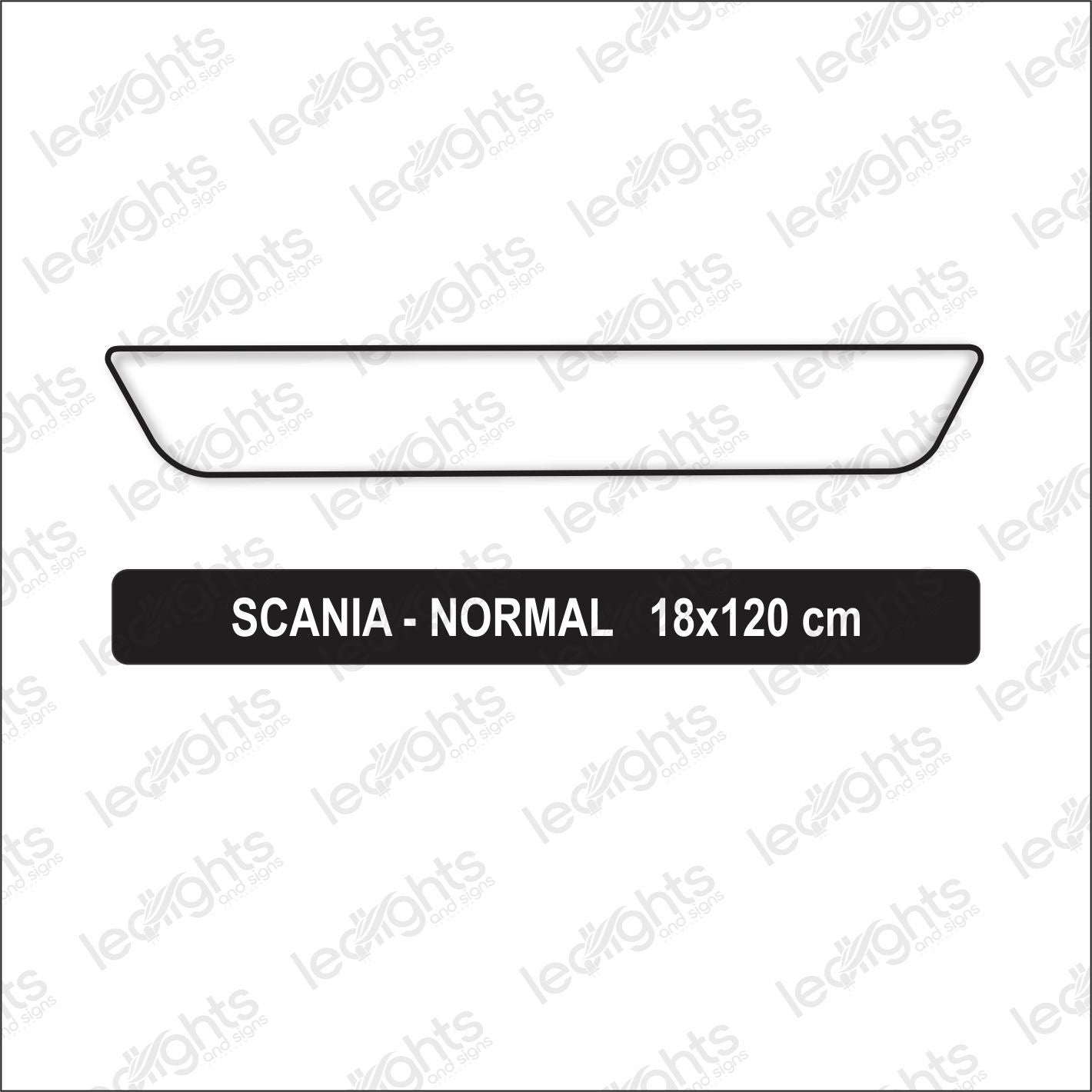 Passar Scania Normal 18×135 cm image 0