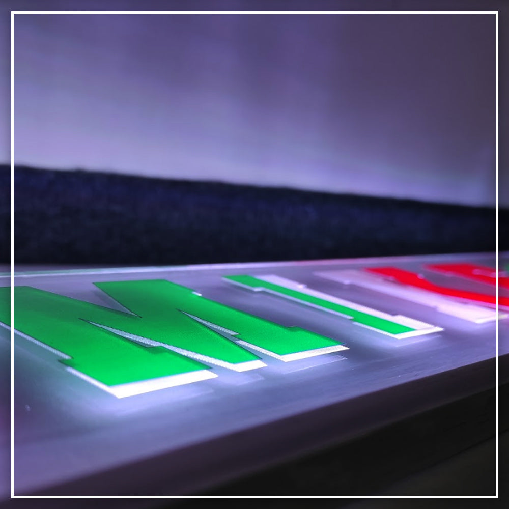 COLOUR LED NAMNSKYLT image 3