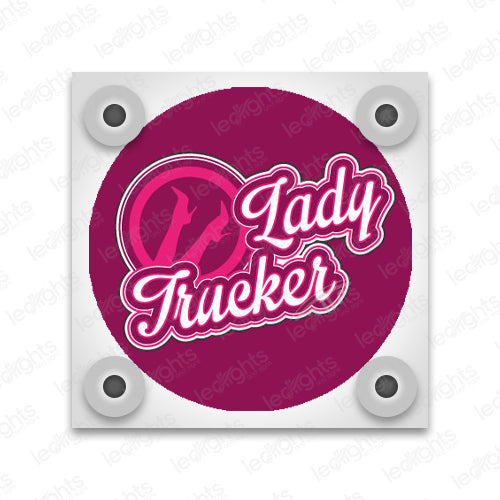 LADY TRUCKER - LED BOX - FRAMRUTAN image 0