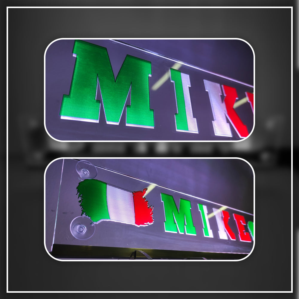COLOUR LED NAMNSKYLT image 1