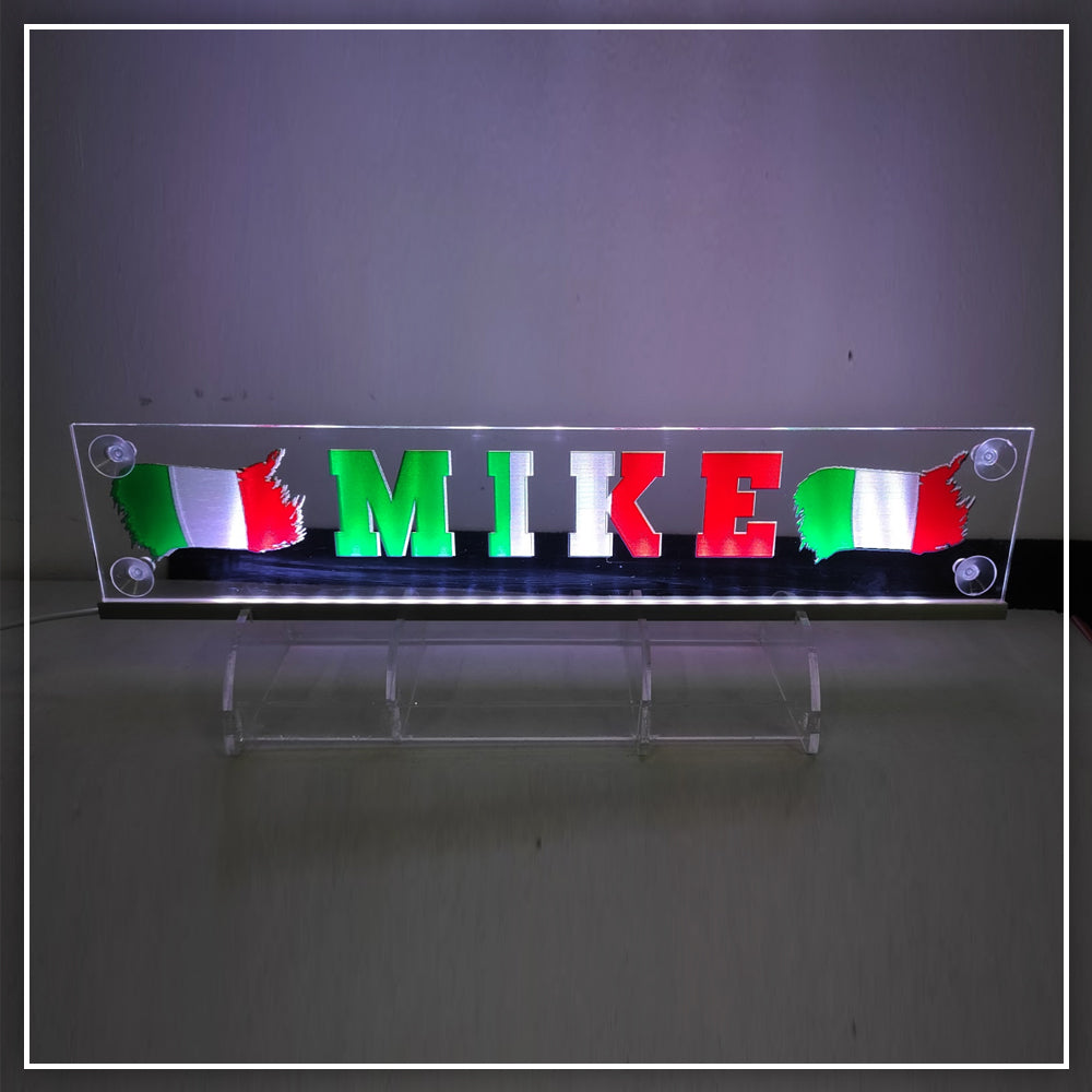 COLOUR LED NAMNSKYLT image 0