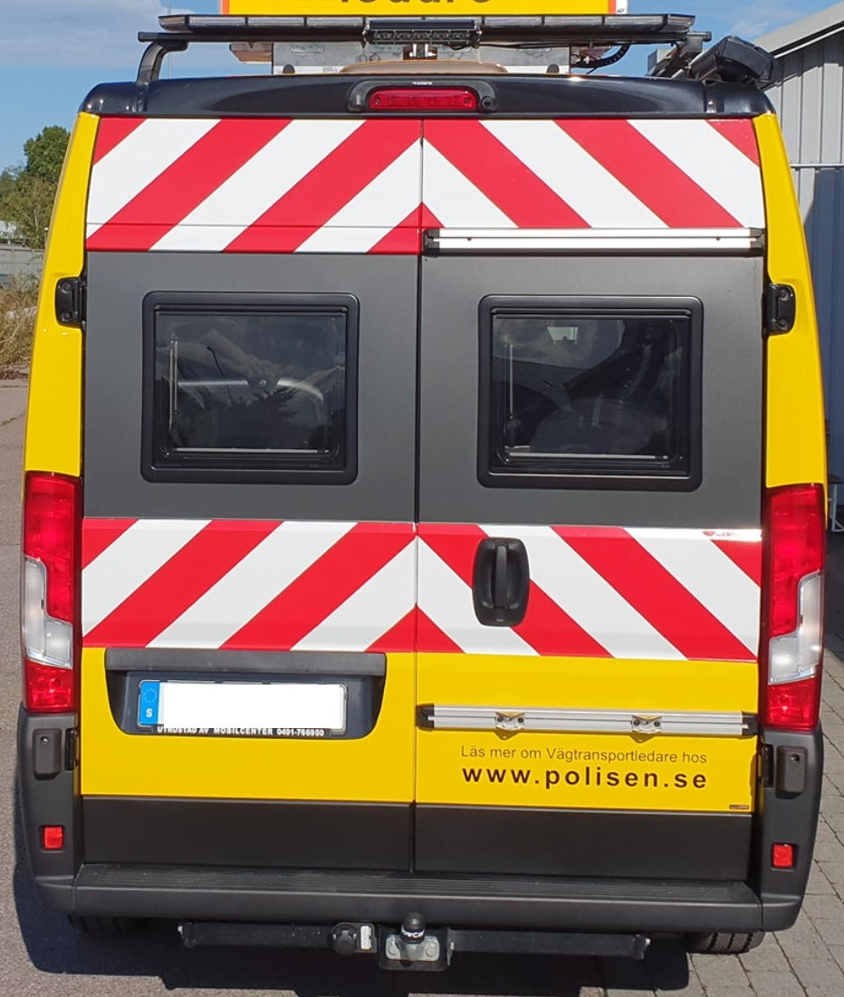 RÖD REFLEKTERANDE FOLIE image 1