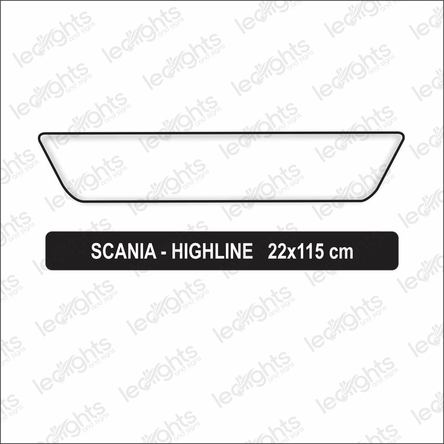 Passar Scania Highline 22×115 cm S & R image 0
