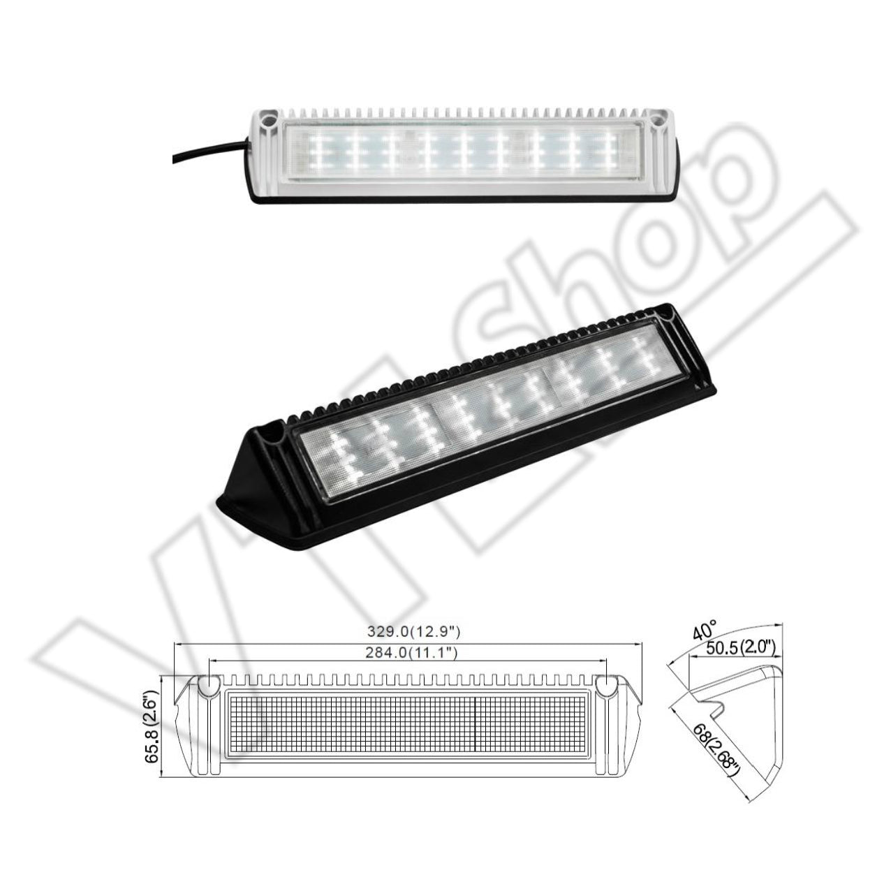 ARBETS LED LAMPOR 27-LED LKL3 image 0