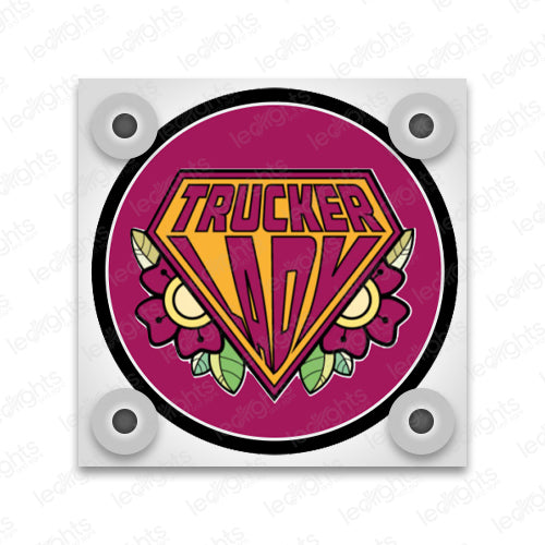 TRUCKER LADY - LED BOX - FRAMRUTAN image 0
