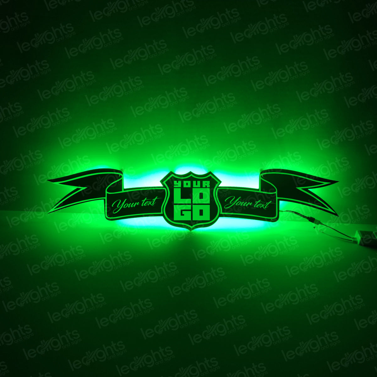 LED SPEGEL CUSTOM - FLAGGA image 2