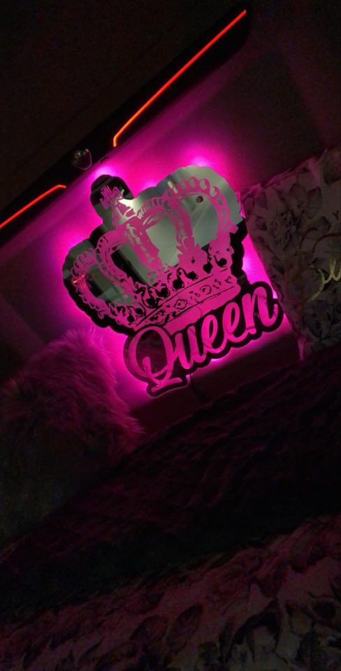 LED SPEGEL - QUEEN image 0