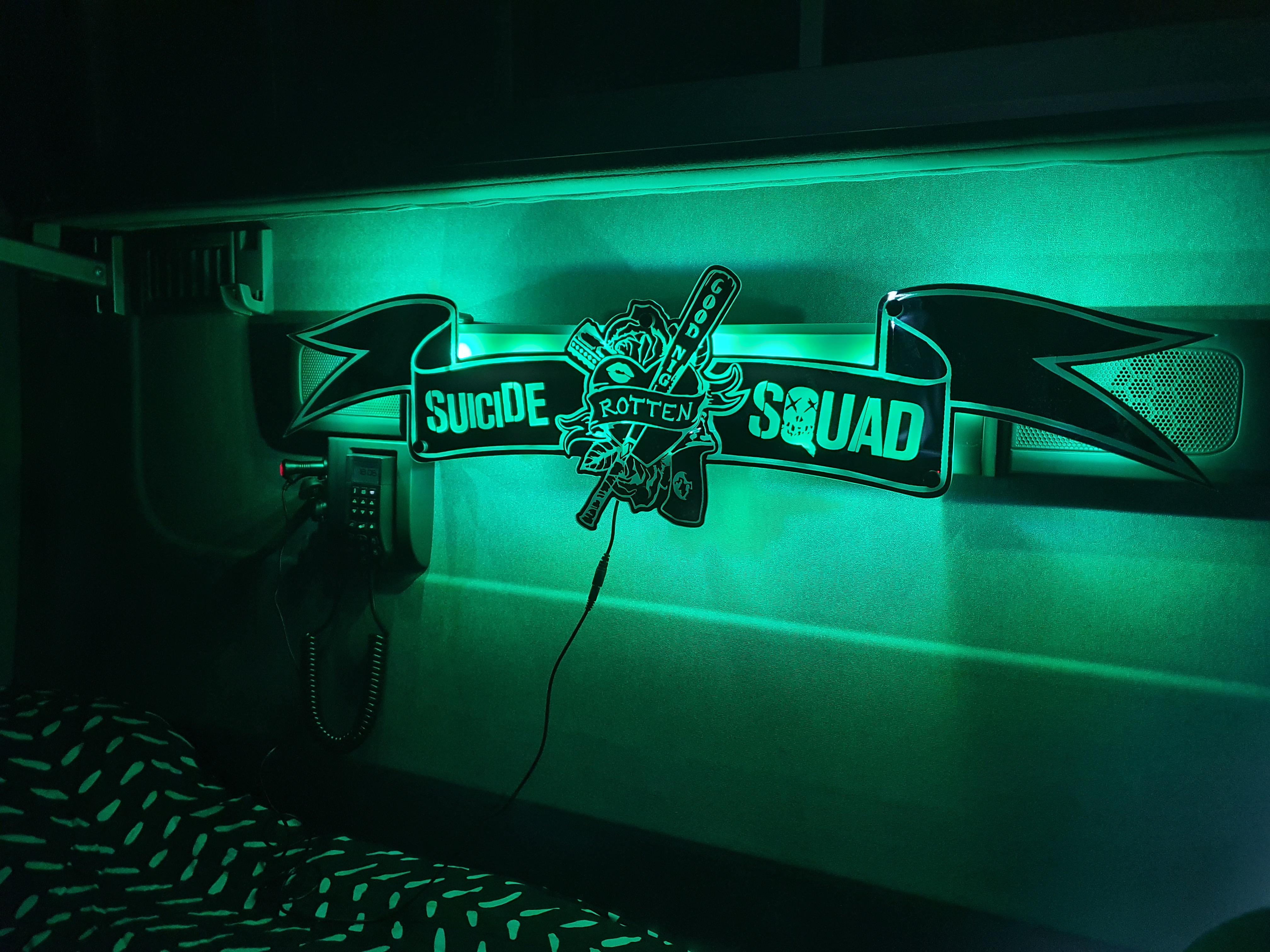 LED SPEGEL - SUICIDE SQUAD image 0
